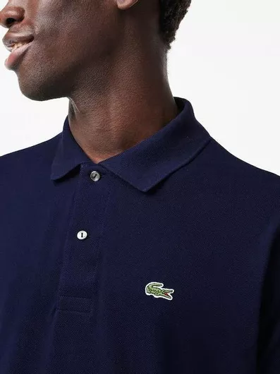 Lacoste Ανδρική Μπλούζα Κοντομάνικη Polo Navy Μπλε