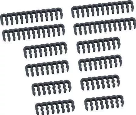 Cablemod Pro Bridged Cable Comb Kit - Black (CM-COM-BKIT-PBPK-R)