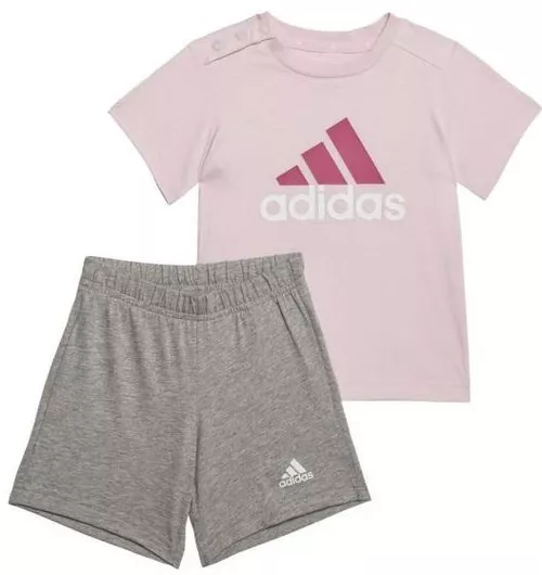 adidas Παιδικό Σετ με Σορτς Καλοκαιρινό 2τμχ Ροζ