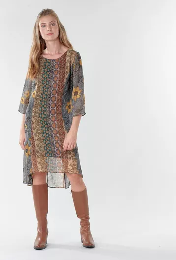 Desigual Mini All Day Φόρεμα με Μανίκι 3/4