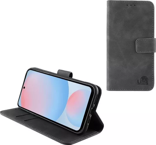 Lime Book Δερματίνης/Σιλικόνης Γκρι SAMSUNG A56 5G