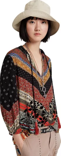 Desigual Lucia Floral Τουνίκ Copper