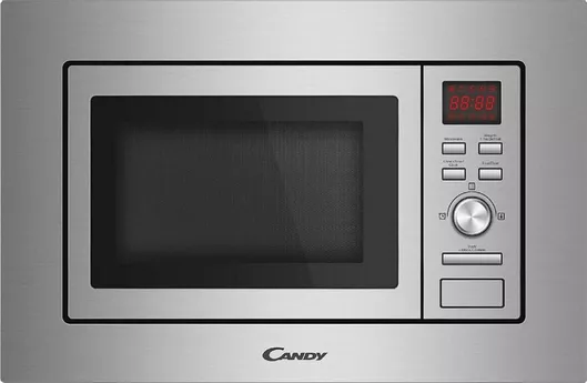 Candy MIS1730X Εντοιχιζόμενος Φούρνος Μικροκυμάτων με Grill 17lt Γκρι