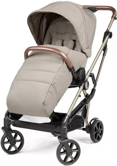 Καρότσι Μωρού Peg Perego Vivace Astral Ρυθμιζόμενο Kατάλληλο για Nεογέννητο Μπεζ 9.4kg