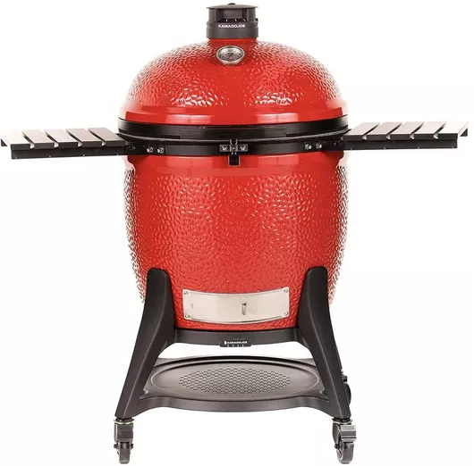 Ψησταριά Κάρβουνου Kamado Joe Big Joe III Ανοξείδωτη με Καπάκι & Καπνιστήρι 148x91cm