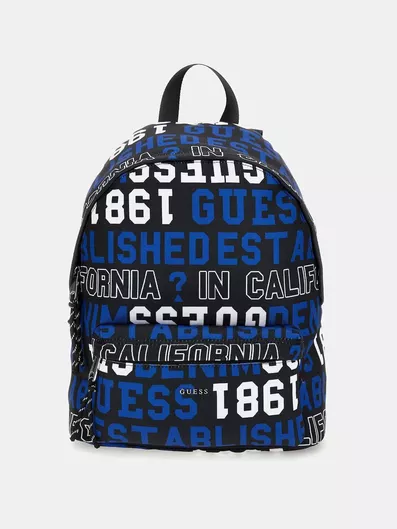 Παιδική Τσάντα Πλάτης Guess Μαύρο