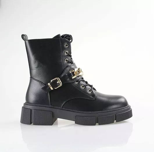 Tendenz Γυναικεία Μποτάκια Μαύρο