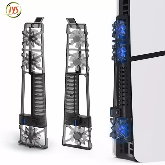 Jys P5175-v1 Cooling Fan Playstation 5 Slim Led Φωτισμό Θύρα Usb