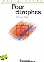 Four Strophes, for flute solo