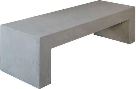 Παγκάκι Εξωτερικού Χώρου Concrete Τσιμεντένιο 150x40x40cm