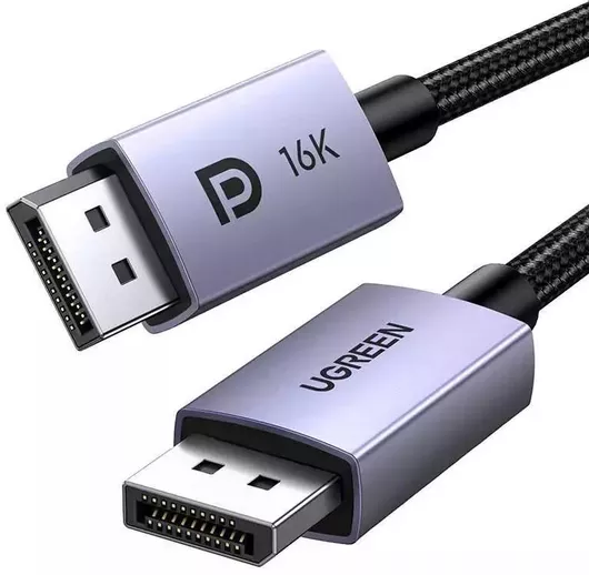 ΚαλώδιοUgreen 15384 DisplayPort male - DisplayPort male 2m Γκρι