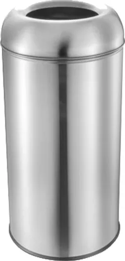 Κάδος Απορριμμάτων Ram Μεταλλικός 50lt Inox