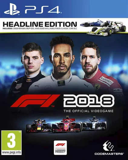 F1 2018 (Headline Edition) - - PS4 Game
