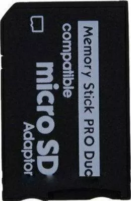 Memory Stick Pro Duo Psp Adaptor To Micro Sd new