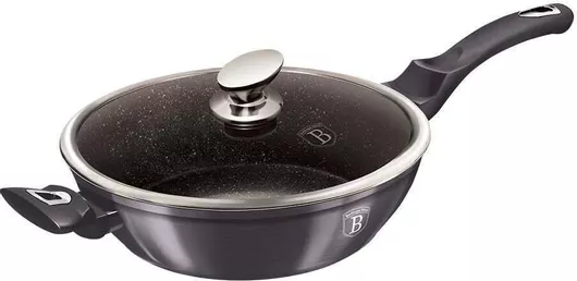 Berlinger Haus Τηγάνι με Καπάκι από Αλουμίνιο με Επίστρωση από Πέτρα 32cm