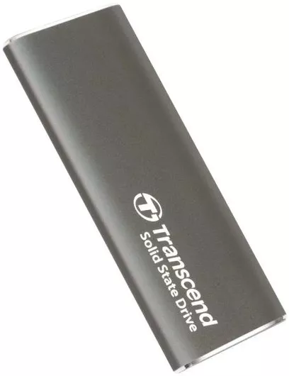 Transcend Esd265c 2TB USB 3.2 SSD Stick με σύνδεση USB-C Γκρι
