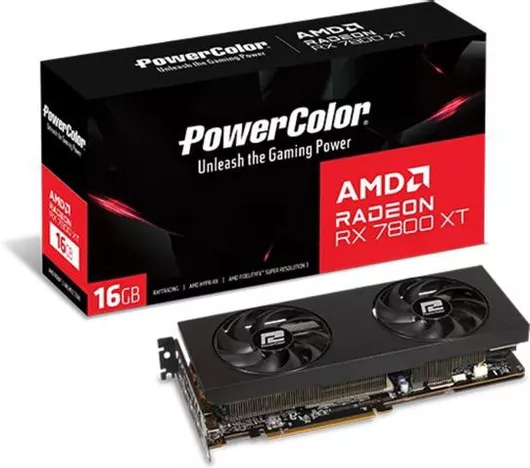 Κάρτα Γραφικών PowerColor Radeon RX 7800 XT 16GB GDDR6 (RX7800XT)