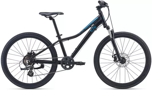 Παιδικό Mountain Bike Giant Enchant 24" με Δισκόφρενα & Σκελετό Αλουμινίου Μαύρο