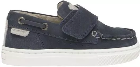 Mayoral Ανατομικά Suede Παιδικά Μοκασίνια με Σκρατς Navy Μπλε
