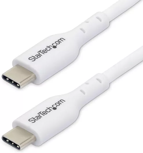 StarTech USB 2.0 Cable USB-C male - USB-C 60W Λευκό 2m USB2CC2MNCWHE