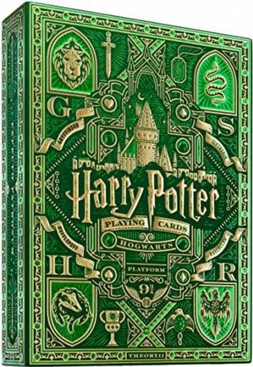 Harry Potter Playing Cards - Green Edition