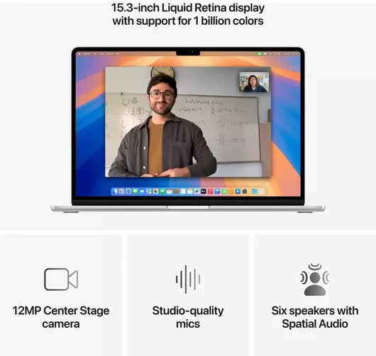 Apple MacBook Air 15.3" IPS Retina Display M4-10‑core/24GB/512GB SSD/10-Core GPUMidnight US Keyboard