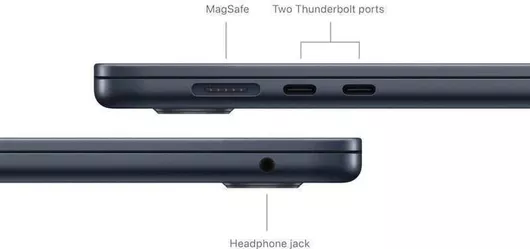 Apple MacBook Air 15.3" IPS Retina Display M4-10‑core/24GB/512GB SSD/10-Core GPUMidnight US Keyboard