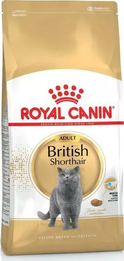 Ξηρά Τροφή Royal Canin British Shorthair Adult χωρίς Γλουτένη για Ενήλικες Γάτες με Καλαμπόκι 0.4kg