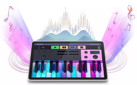 Tablet Lenovo Tab 10.1" 4GB/128GB/Clear Case Luna Grey