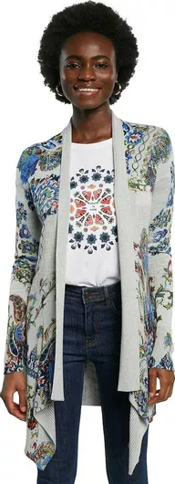 Desigual Γυναικεία Πλεκτή Ζακέτα