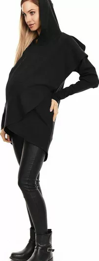 PeeKaBoo 0146 Μπλουζοφόρεμα Εγκυμοσύνης Μαύρο