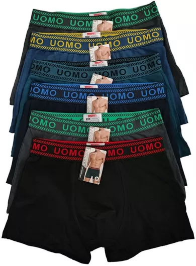 Uomo Ανδρικά Μποξεράκια Multicolor 6Pack