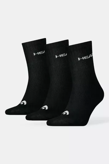 Head Κάλτσες για Τέννις Μαύρο 3 Ζεύγη