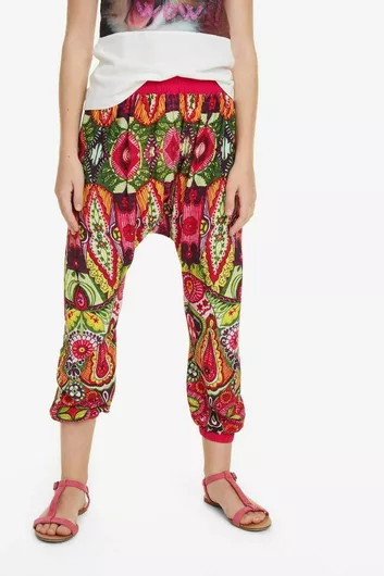 Desigual Παιδική Παντελόνα Υφασμάτινη Πολύχρωμη Deyantze