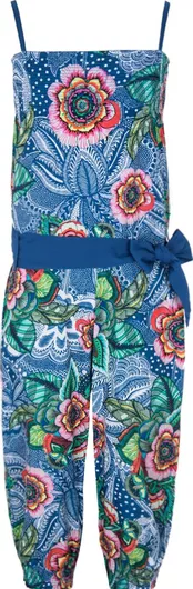 Desigual Παιδική Ολόσωμη Φόρμα Υφασμάτινη Μπλε Mallard