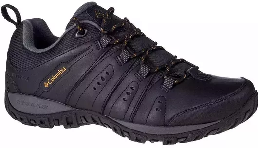 Columbia Ανδρικά Ορειβατικά Μποτάκια Αδιάβροχα Μαύρο