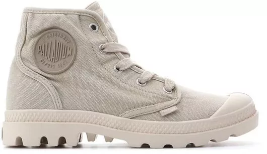 Palladium Pampa Hi Γυναικεία Μποτάκια Sahara/Ecru