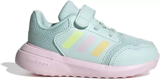 adidas 3.0 El I Αθλητικά Παιδικά Παπούτσια Running με Σκρατς Semi Flash Aqua / Orange Tint / Clear Pink