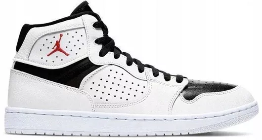 Jordan Access Μποτάκια White / Black / University Red
