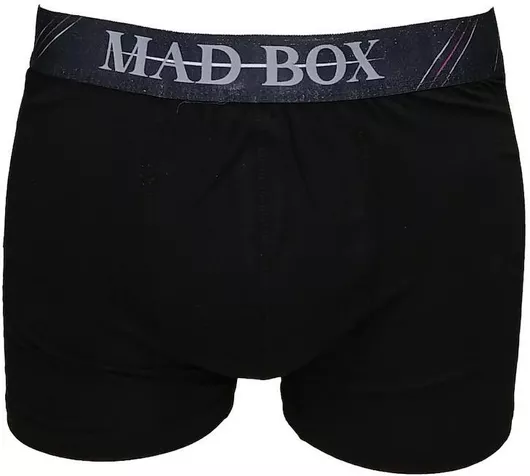 Mad Underwear Ανδρικά Μποξεράκια Μαύρο 3Pack