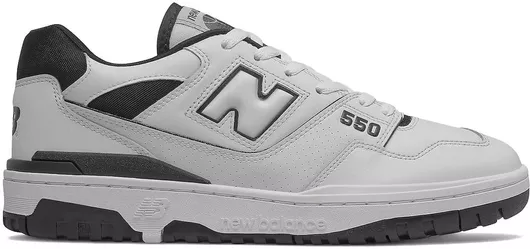 New Balance 550 Ανδρικά Sneakers Λευκό/Μαύρο