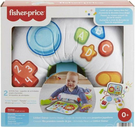 Βρεφικό Παιχνίδι Δραστηριοτήτων Fisher Price Μαξιλάρι Δραστηριοτήτων από Ύφασμα για 0+ Μηνών 