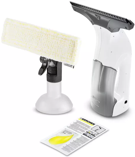 Καθαριστής Τζαμιού Karcher Wv 1 Plus Χειρός Μπαταρίας Λευκός