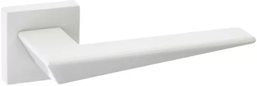 Πόμολο Μεσόπορτας Best Design με Ροζέτα Αριστερό best-195-20 Ral9010/mat