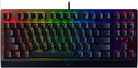 Gaming Πληκτρολόγιο Razer BlackWidow V3 TKL Μηχανικό Tenkeyless με Razer Yellow διακόπτες & RGB φωτισμό Αγγλικό US Μαύρο