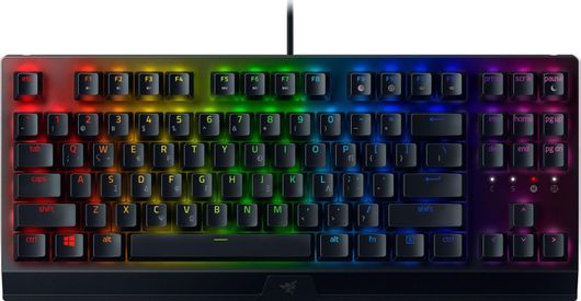 Gaming Πληκτρολόγιο Razer BlackWidow V3 TKL Μηχανικό Tenkeyless με Razer Green διακόπτες & RGB φωτισμό Ελληνικό Μαύρο