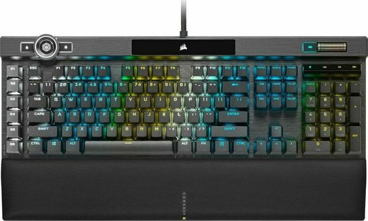 Corsair K100 RGB Optical Gaming Μηχανικό Πληκτρολόγιο με Corsair OPX διακόπτες & RGB φωτισμό Αγγλικό US