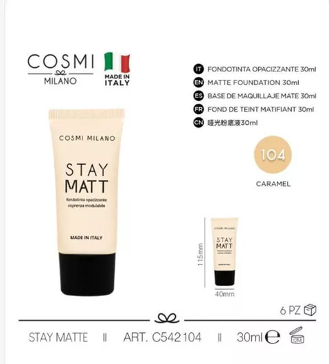 Make Up Cosmi Italia Liquid N.104 30ml