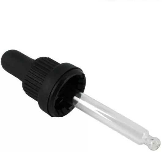 Μπουκαλάκι Γυάλινο με Σταγονόμετρο 50ml