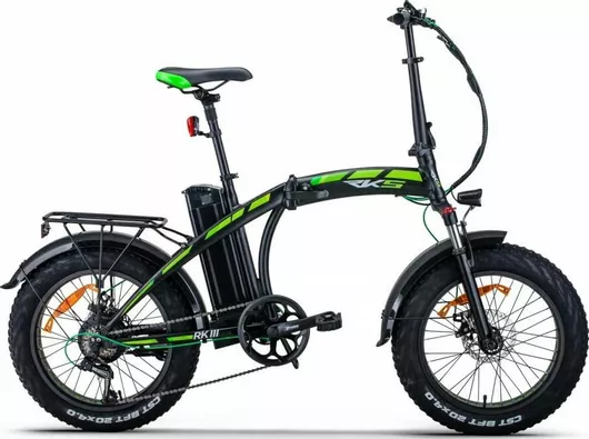 Ηλεκτρικό Ποδήλατο RKS RKIII 20" Μαύρο Σπαστό Πόλης με 7 Ταχύτητες & Δισκόφρενα
